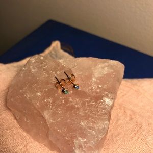 Catbird Pip Studs in Opal (pair)